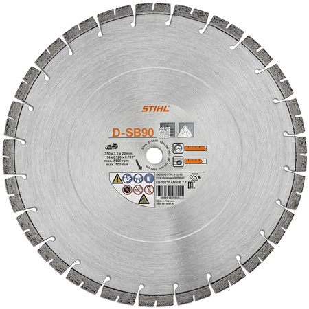 Tarcza diamentowa, D-SB90 Ø 300mm/12" STIHL