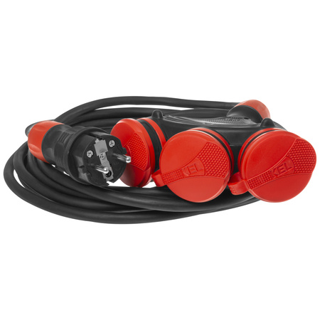 Przedłużacz budowlany KEL PS-X3/54 3x1,5mm2 10 m