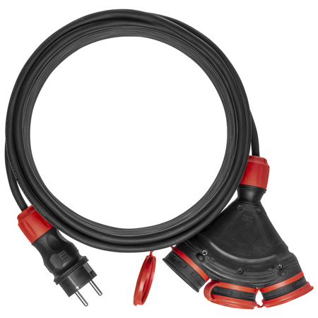 Przedłużacz budowlany KEL PS-X3/54 3x1,5mm2 30 m