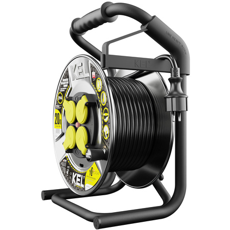 KEL Przedłużacz bębnowy, specjalistyczny, Heavy Duty 3X2,5/H05RR-F 20 m