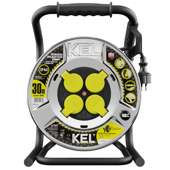 KEL Przedłużacz bębnowy, specjalistyczny, Heavy Duty 3X2,5/H05RR-F 30 m